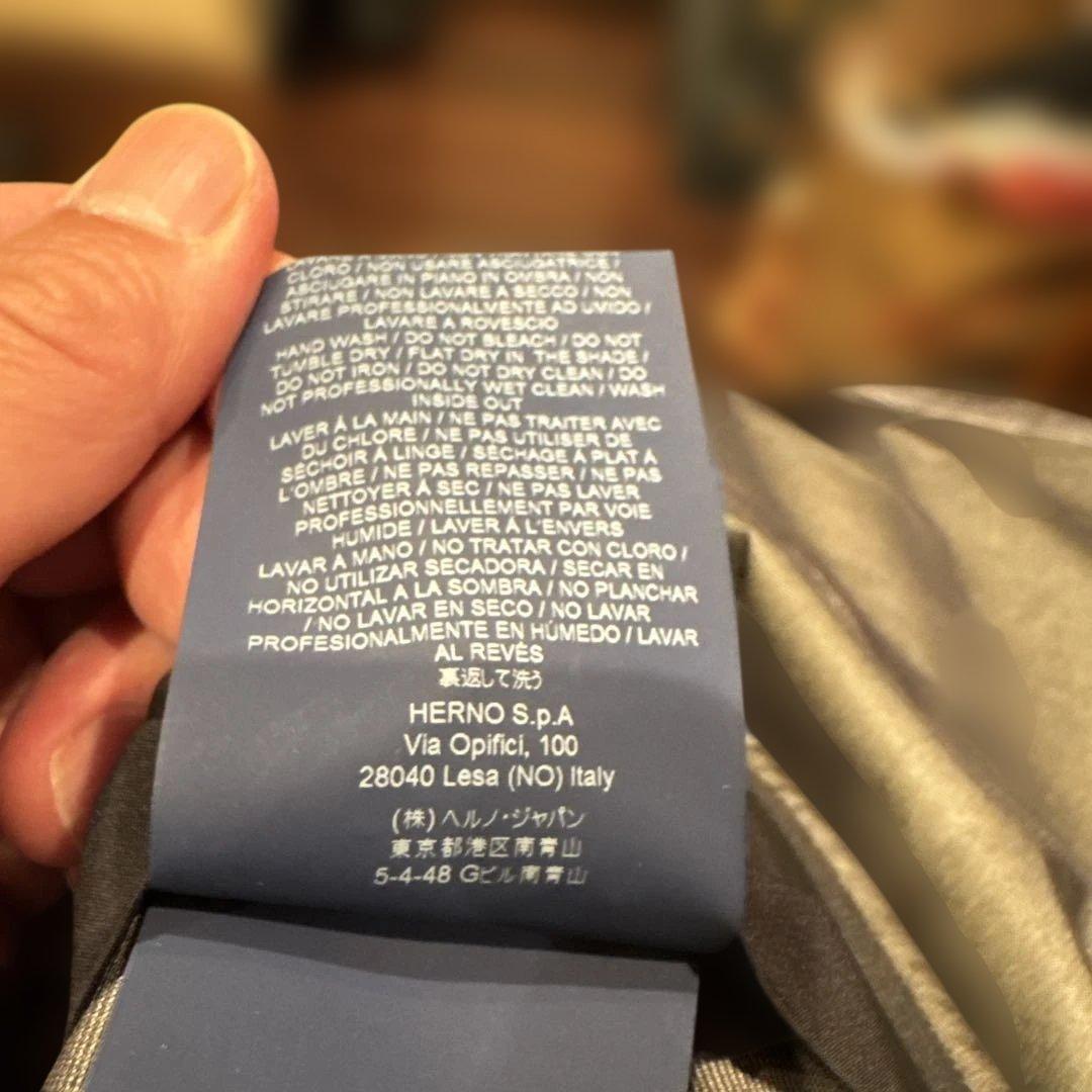HERNO Laminar GORE-TEX モッズコート ブラック48