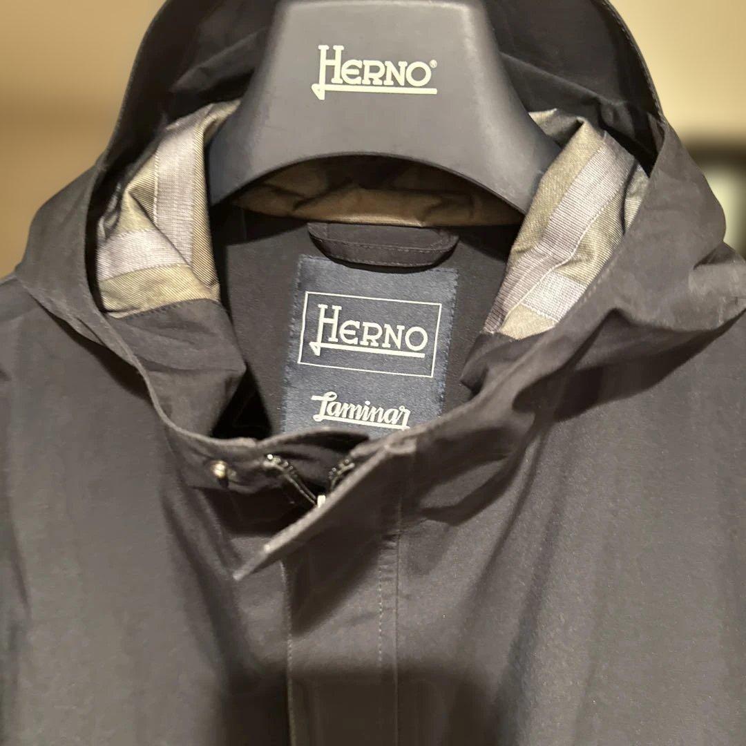 HERNO Laminar GORE-TEX モッズコート ブラック48