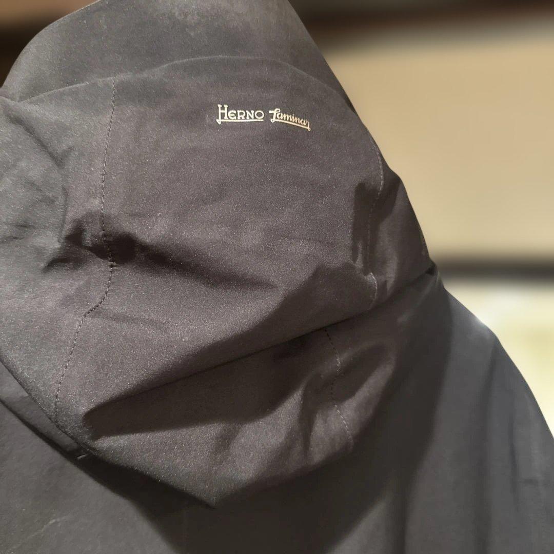 HERNO Laminar GORE-TEX モッズコート ブラック48