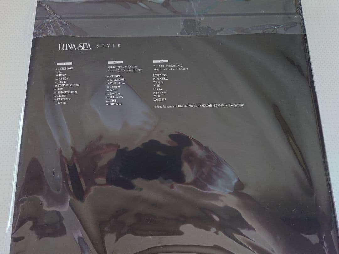 LUNA SEA STYLE　SLAVE限定版★Tシャツ無し