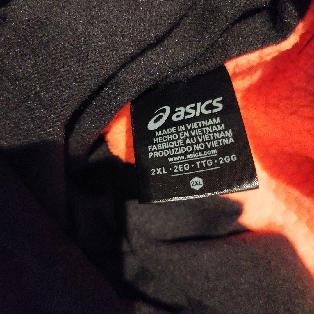 人気モデル★asics　アシックス　ウォーマー　上下　セットアップ　サイズ2XL