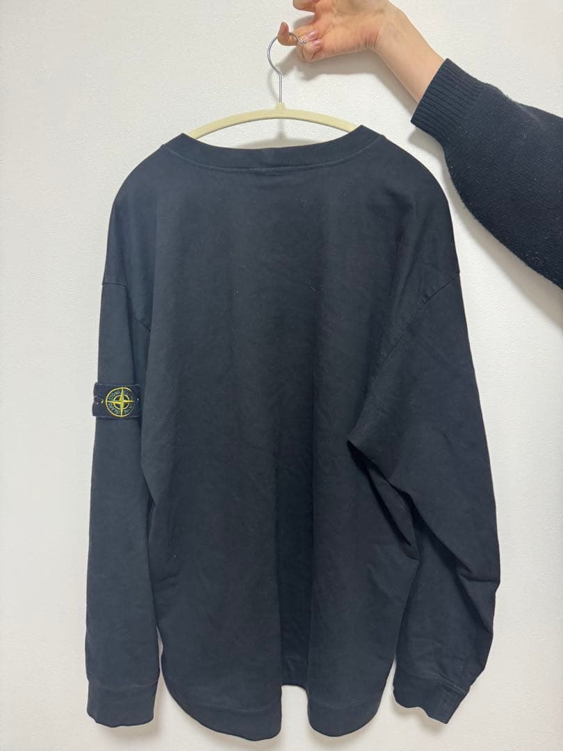 STONE  黒 長袖シャツ