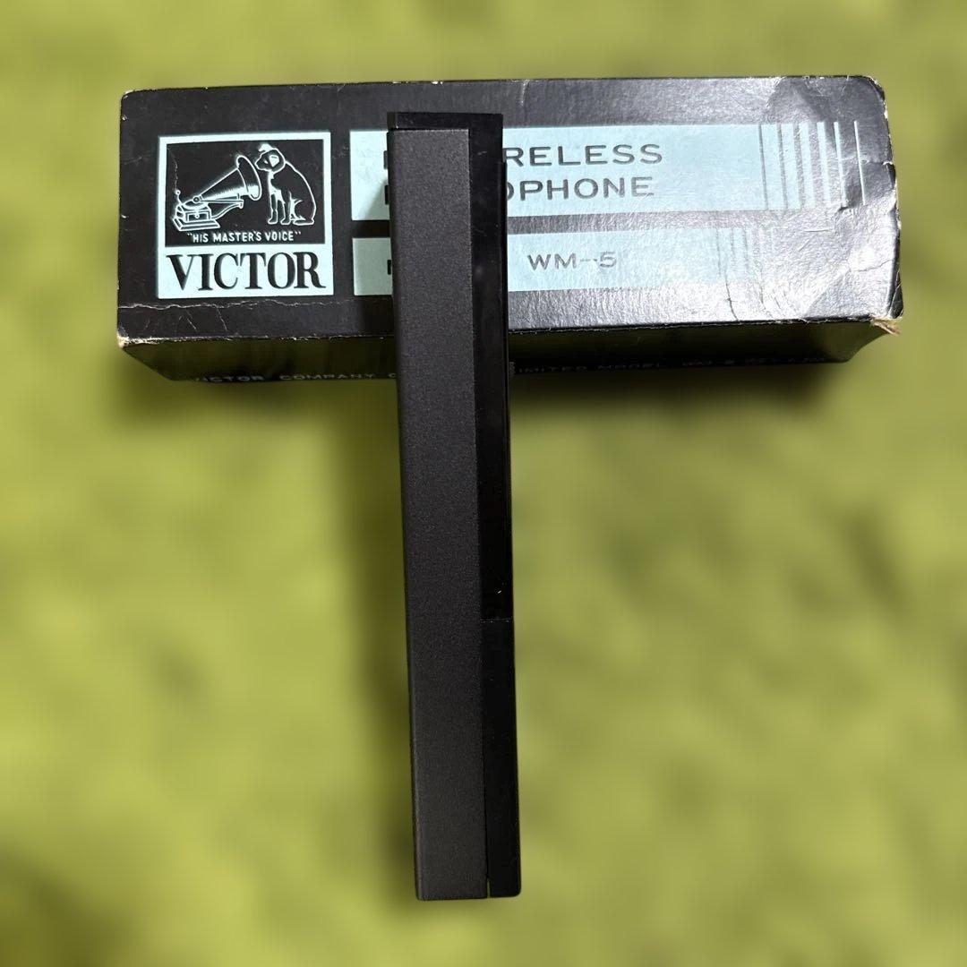 希少激レアVICTOR FMワイヤレスマイクロフォン WM-5
