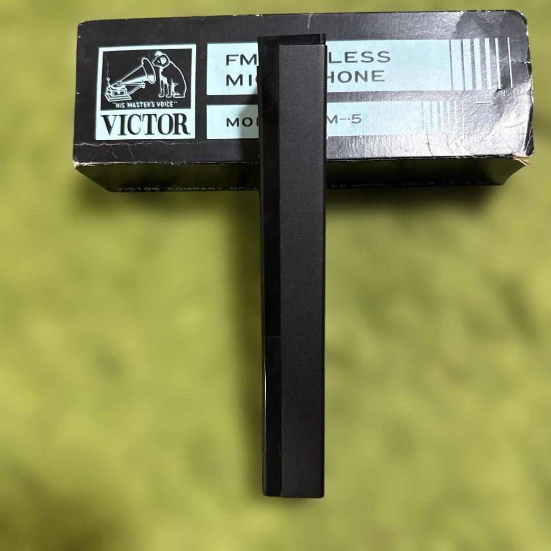 希少激レアVICTOR FMワイヤレスマイクロフォン WM-5