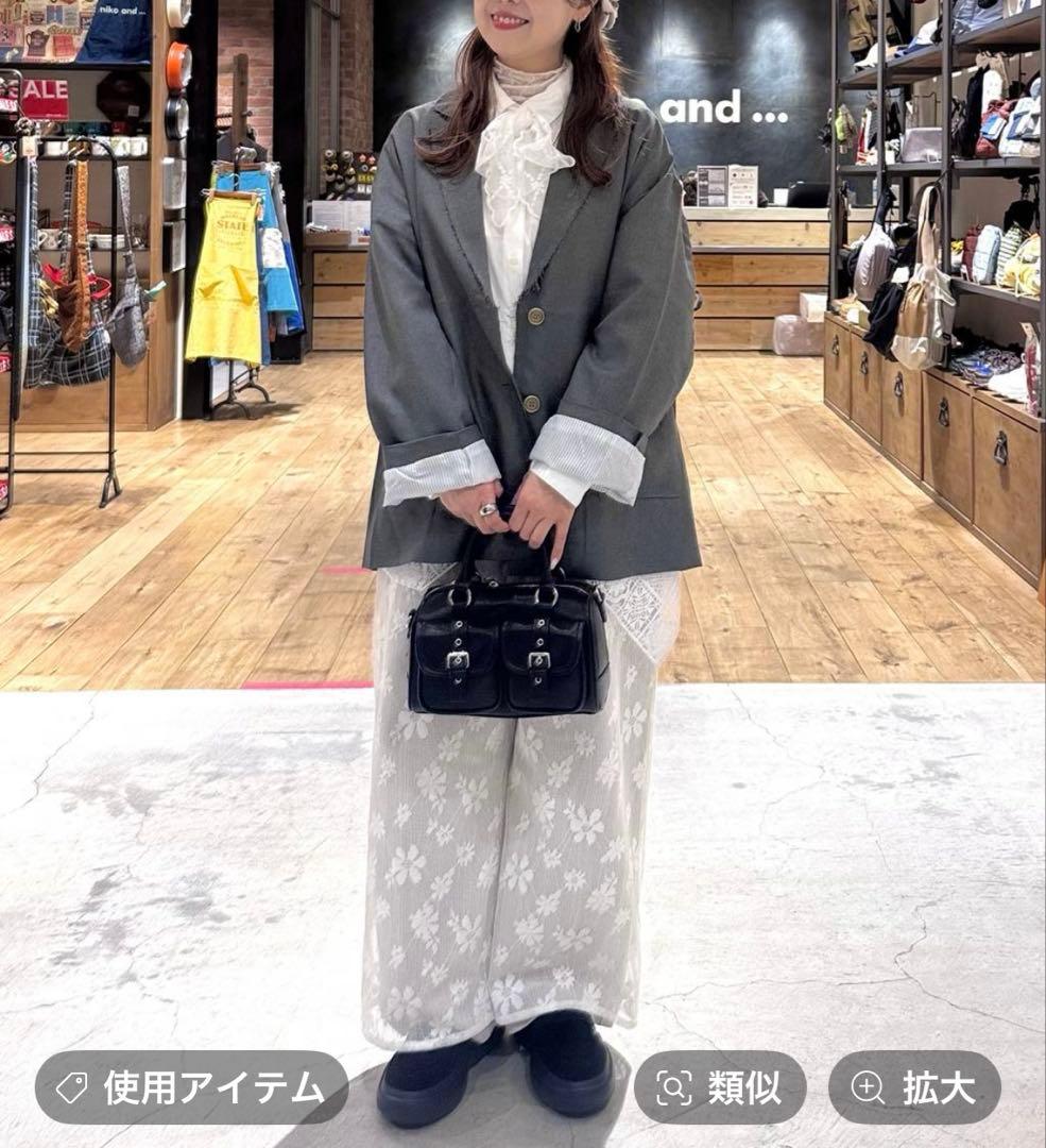 新品 ニコアンド ホヅホヅルーズジャケット