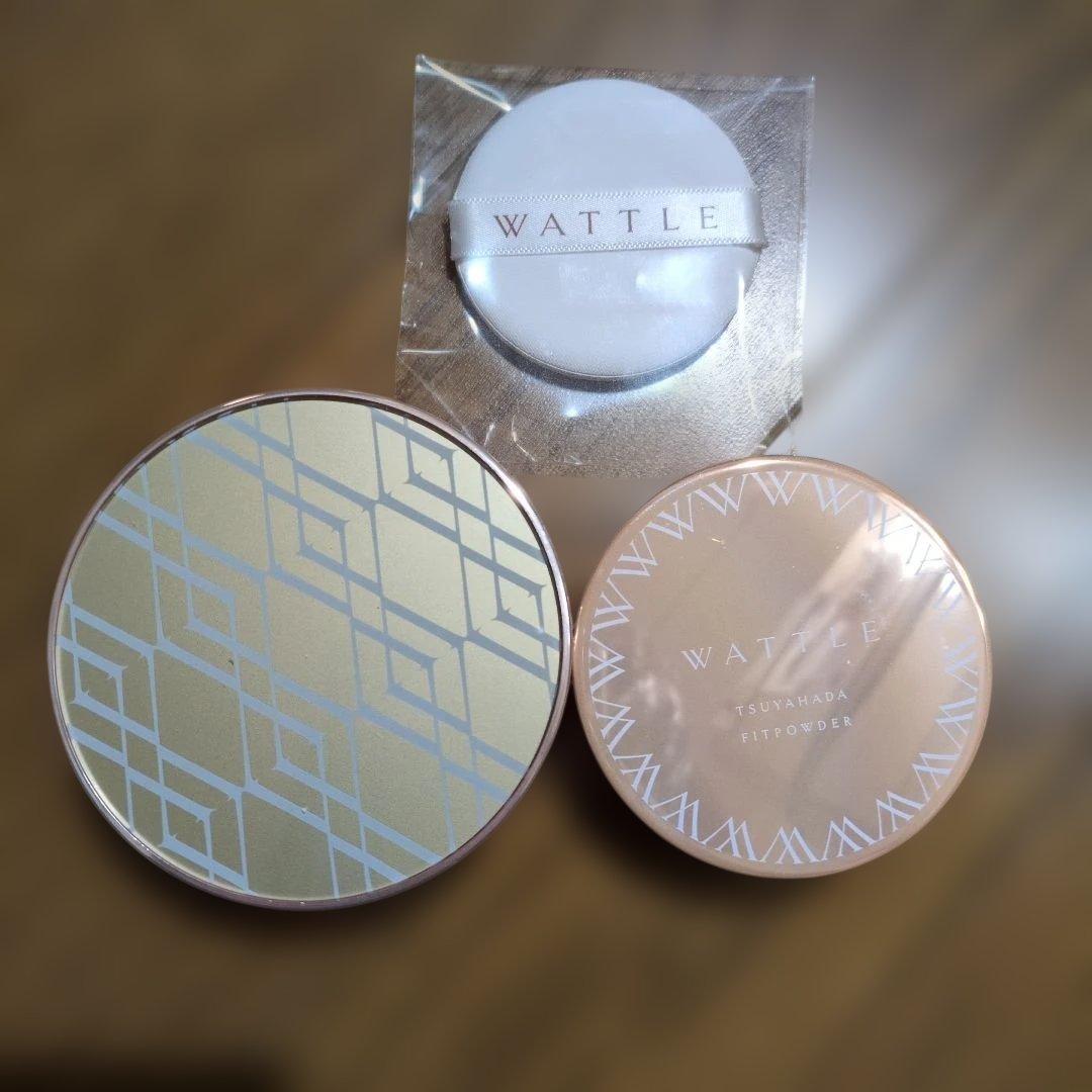 WATTLE クッションファンデ　艶肌パウダーセット