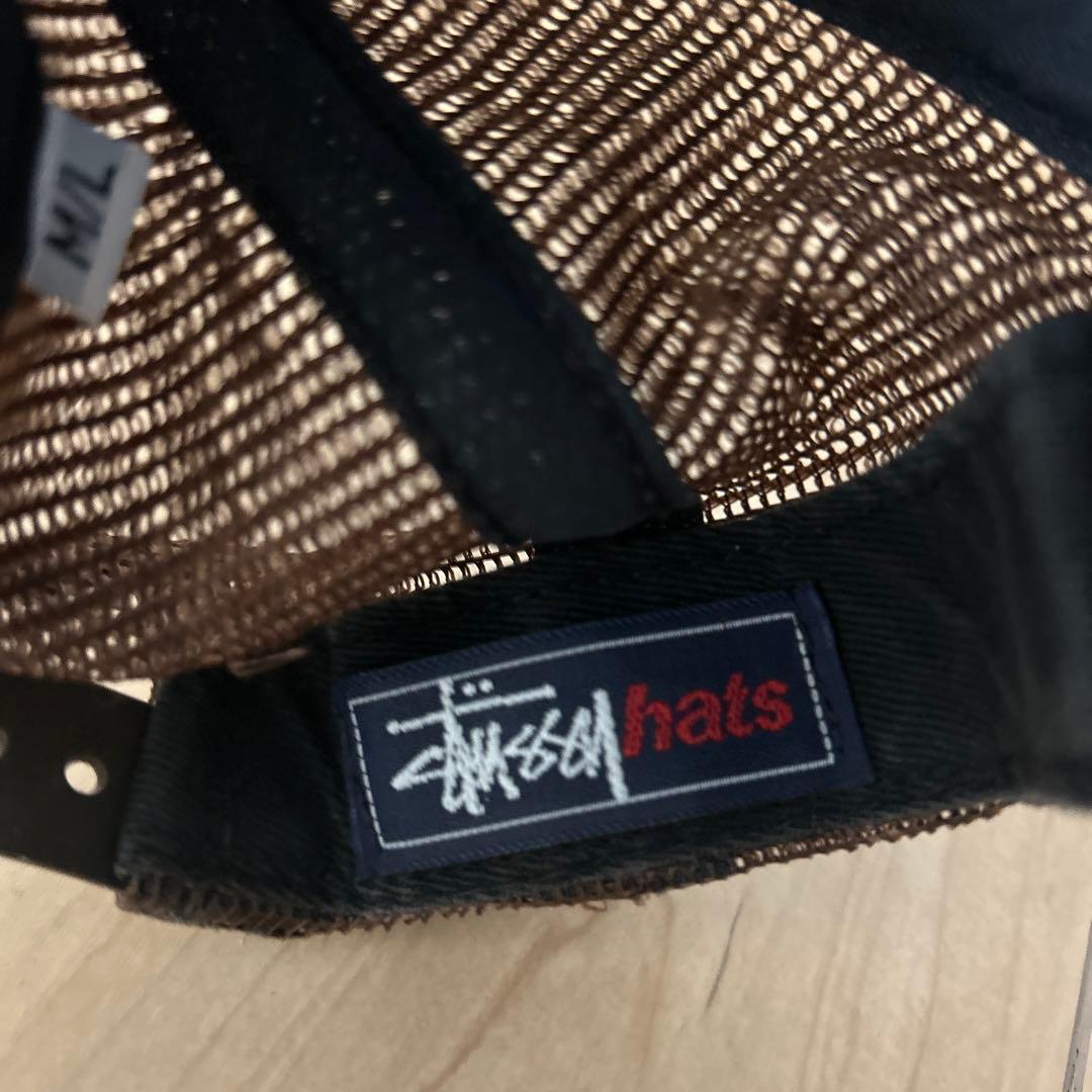 90's old stussy メッシュキャップ