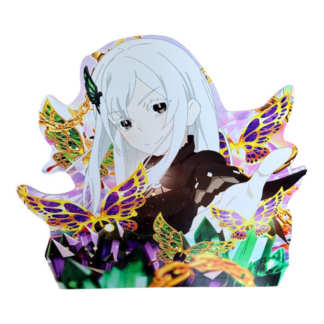 【入手困難】リゼロ エキドナ等身大パネル 両面絵柄 パチンコ