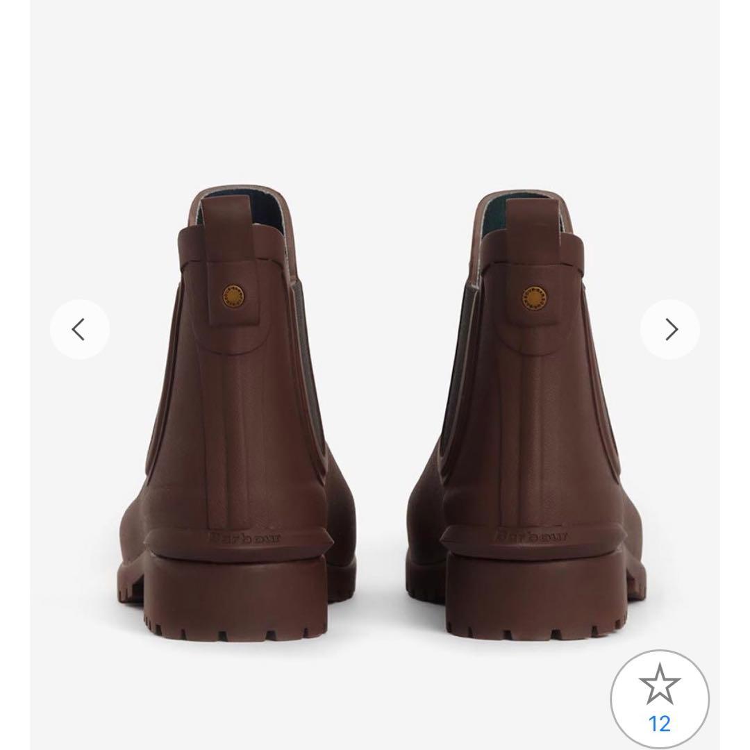 Barbour バブアーレインブーツ、長靴 25cm