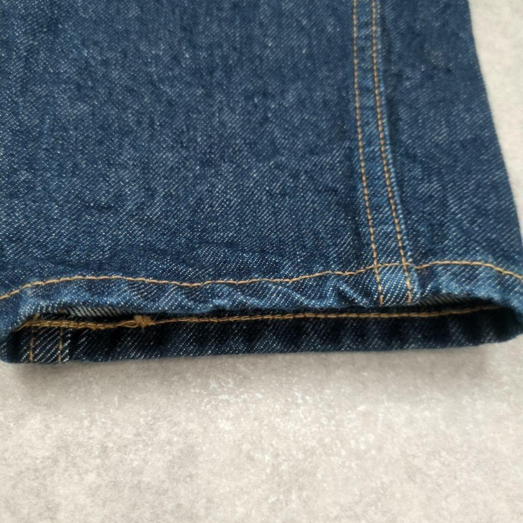 美品 ザシンゾーン 38 キャロットデニム 19SMSPA68 濃紺 日本製
