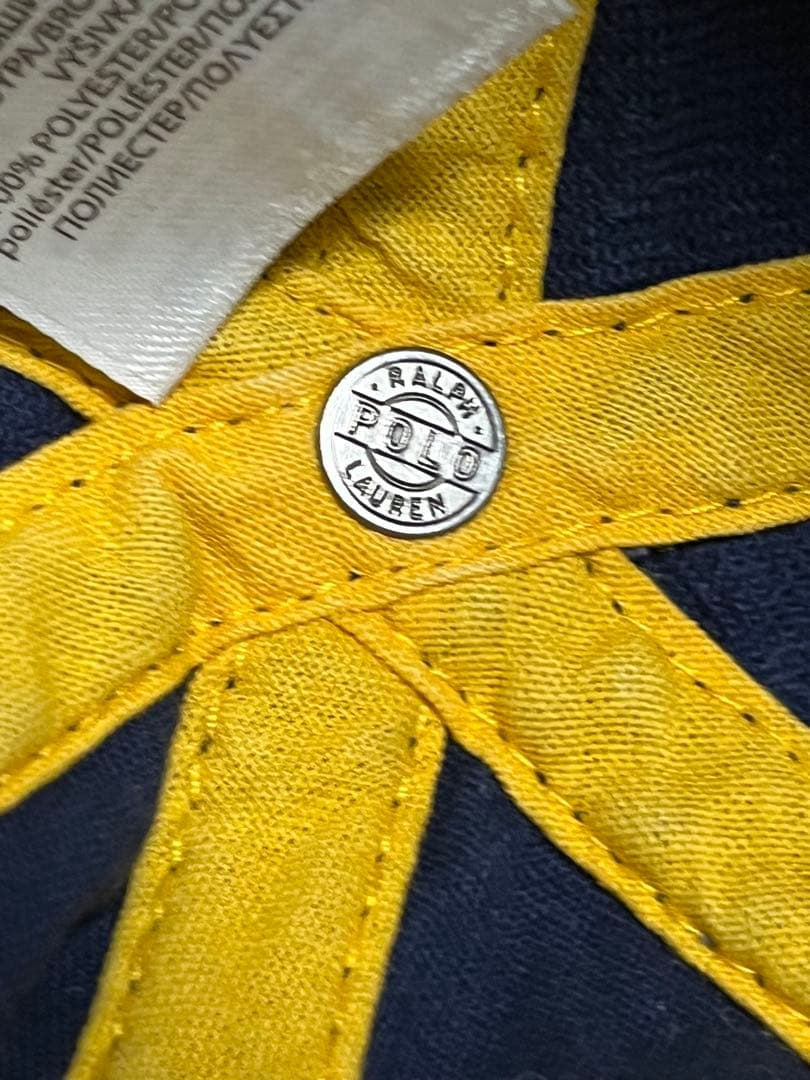 POLO RALPH LAUREN アップリケド ツイル ボール キャップ
