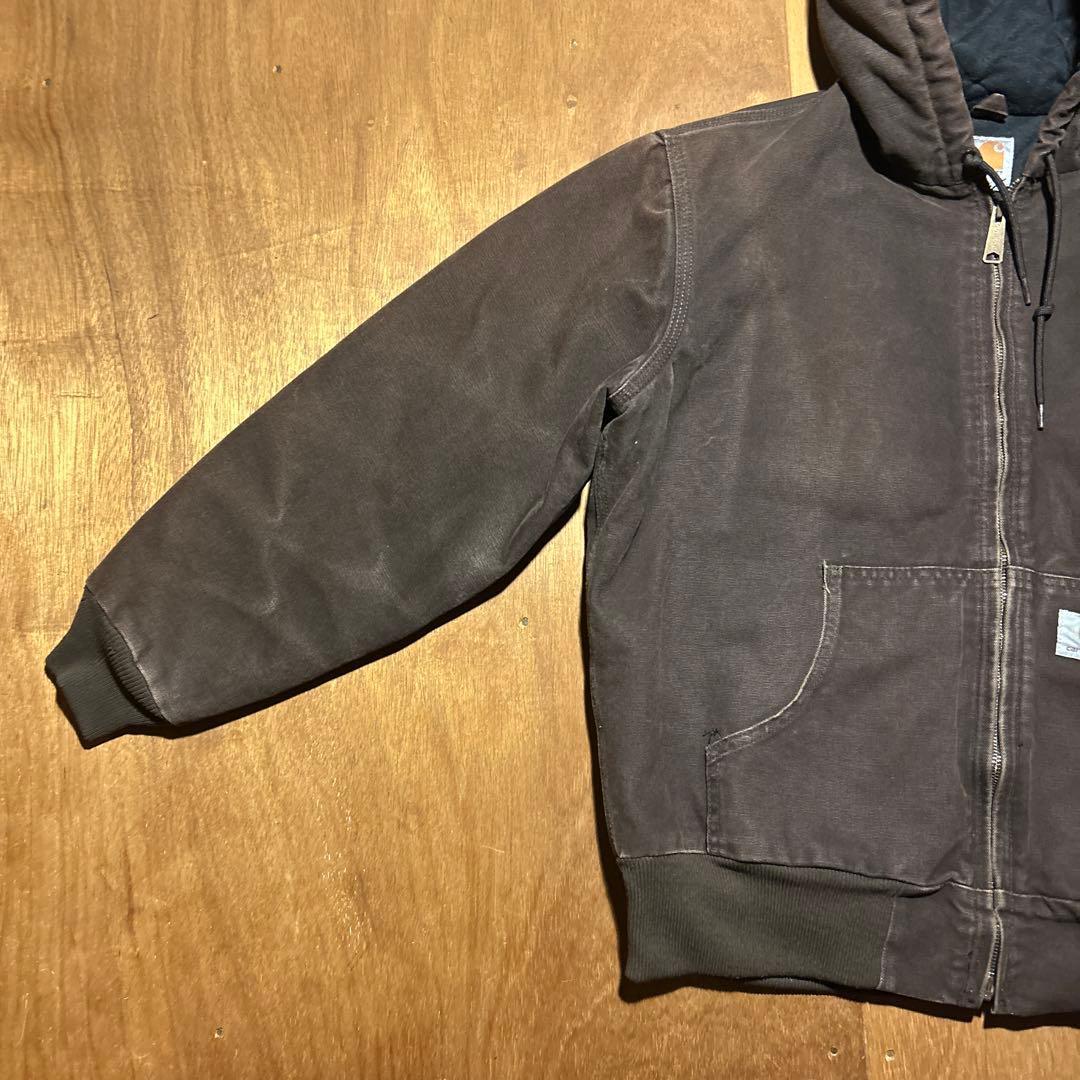 Carhartt アクティブジャケット DKB フェード 希少 メンズS