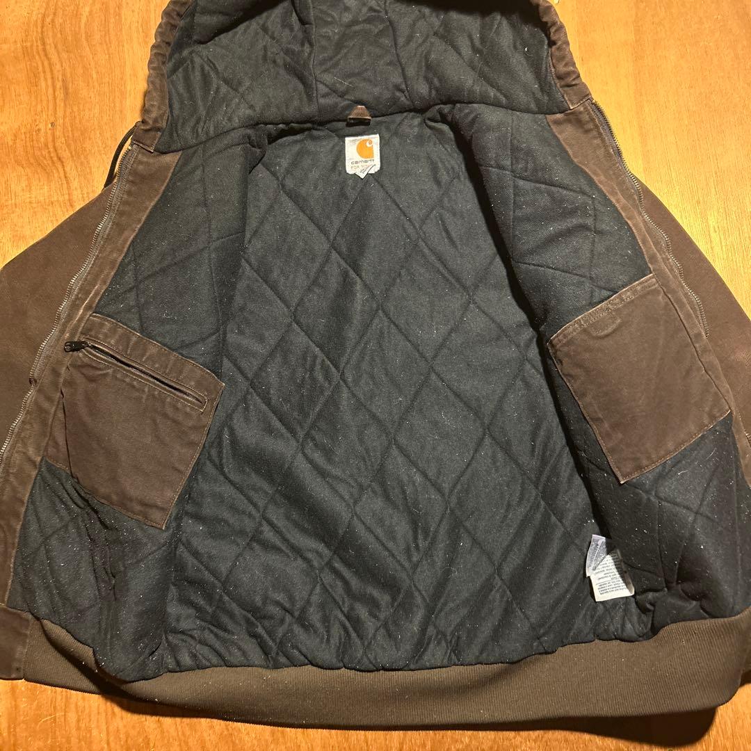 Carhartt アクティブジャケット DKB フェード 希少 メンズS