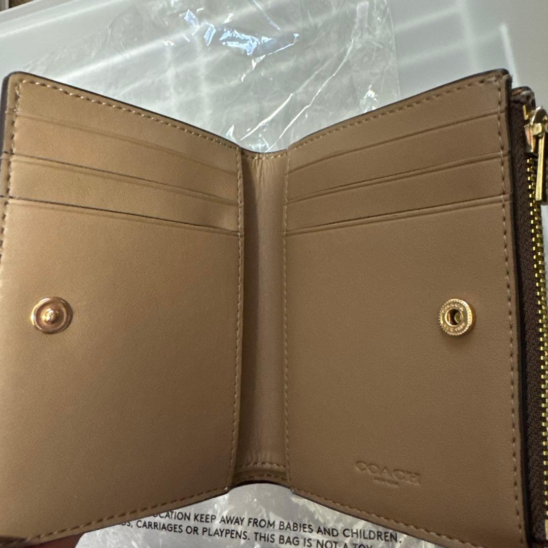COACH シグネチャー 2つ折り財布