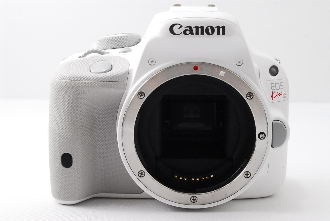 美品 Canon Kiss X7 ホワイト レンズセット スマホ転送 軽量 人気