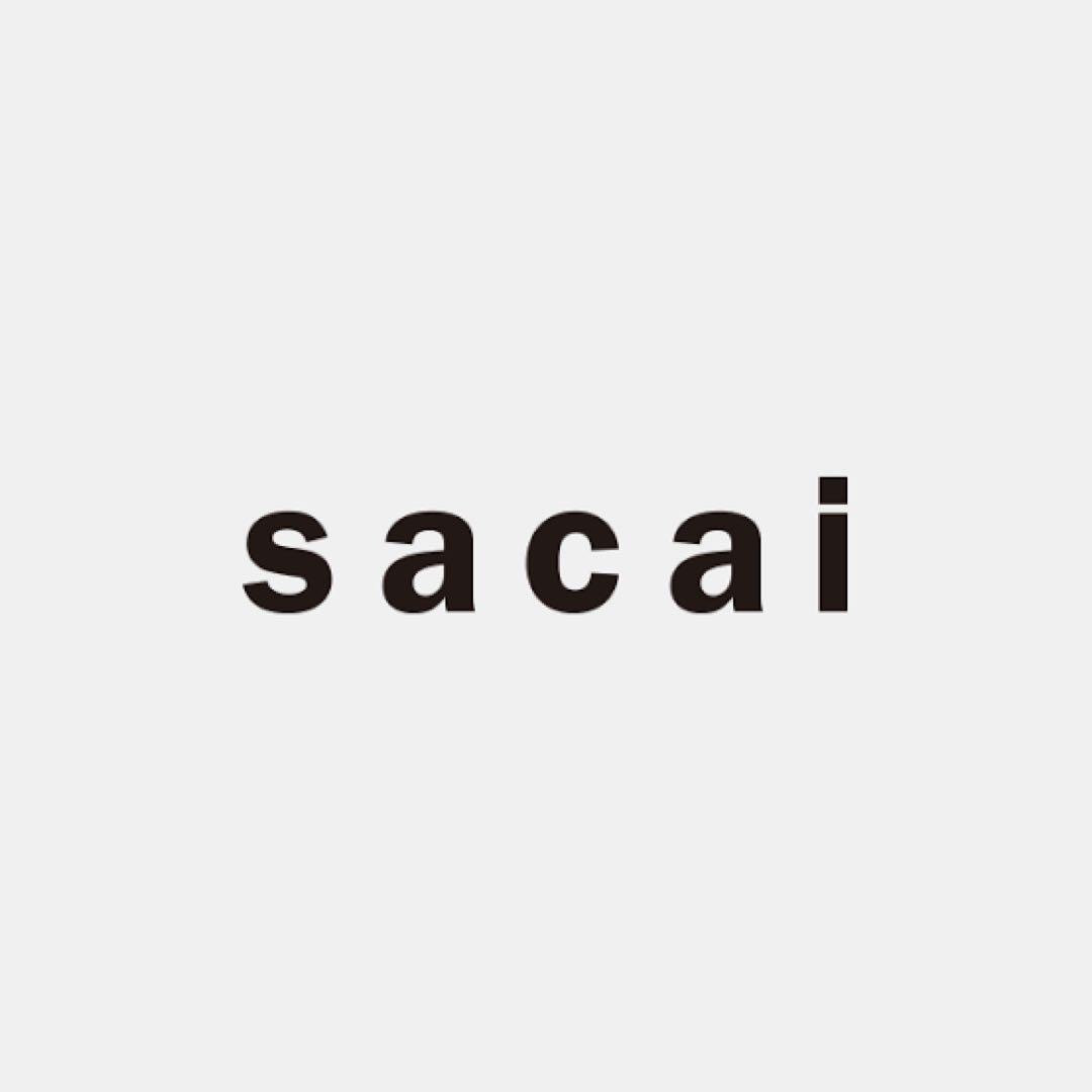 sacai ビーズキャミ付　ニットテーラードジャケット