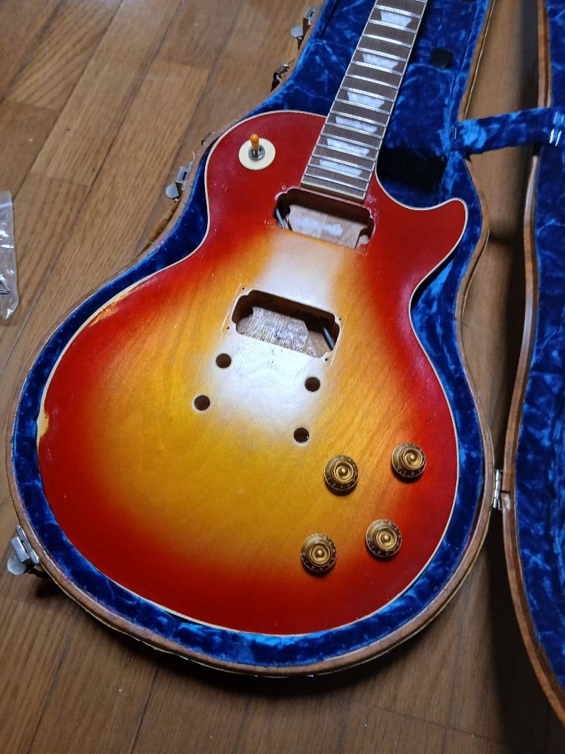 Epiphone Les Paul サンバースト 上位ライン　ネック折れ補修済
