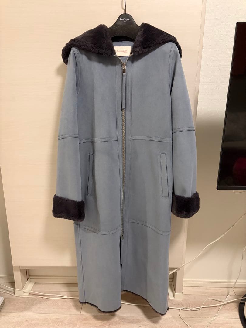 ジャケット・アウター Lemonplet FAUX FUR LOMPER HOODED COAT