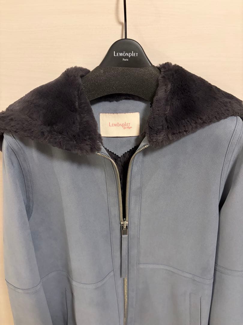 ジャケット・アウター Lemonplet FAUX FUR LOMPER HOODED COAT