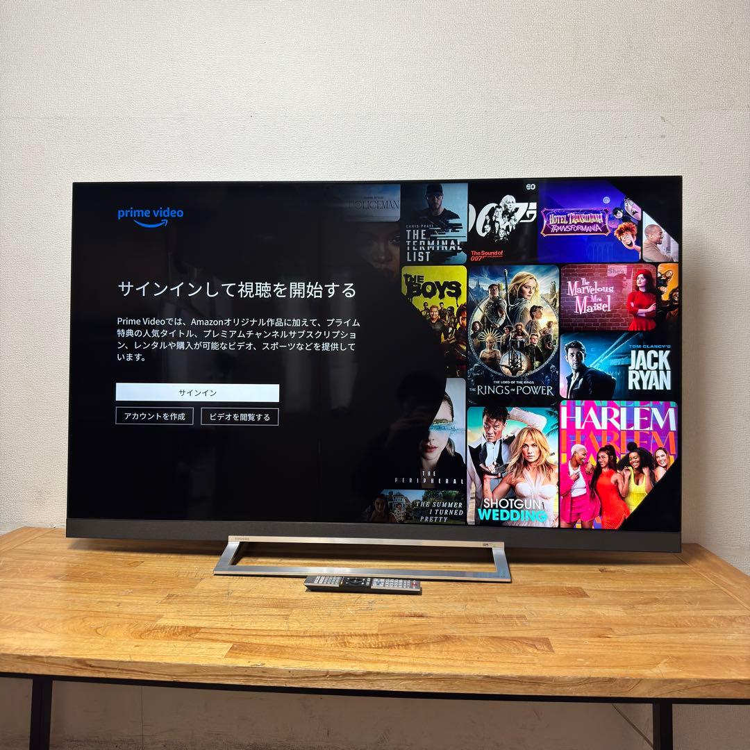 東芝 65V型 4K 液晶テレビ REGZA 65Z730X 動画配信アプリ搭載