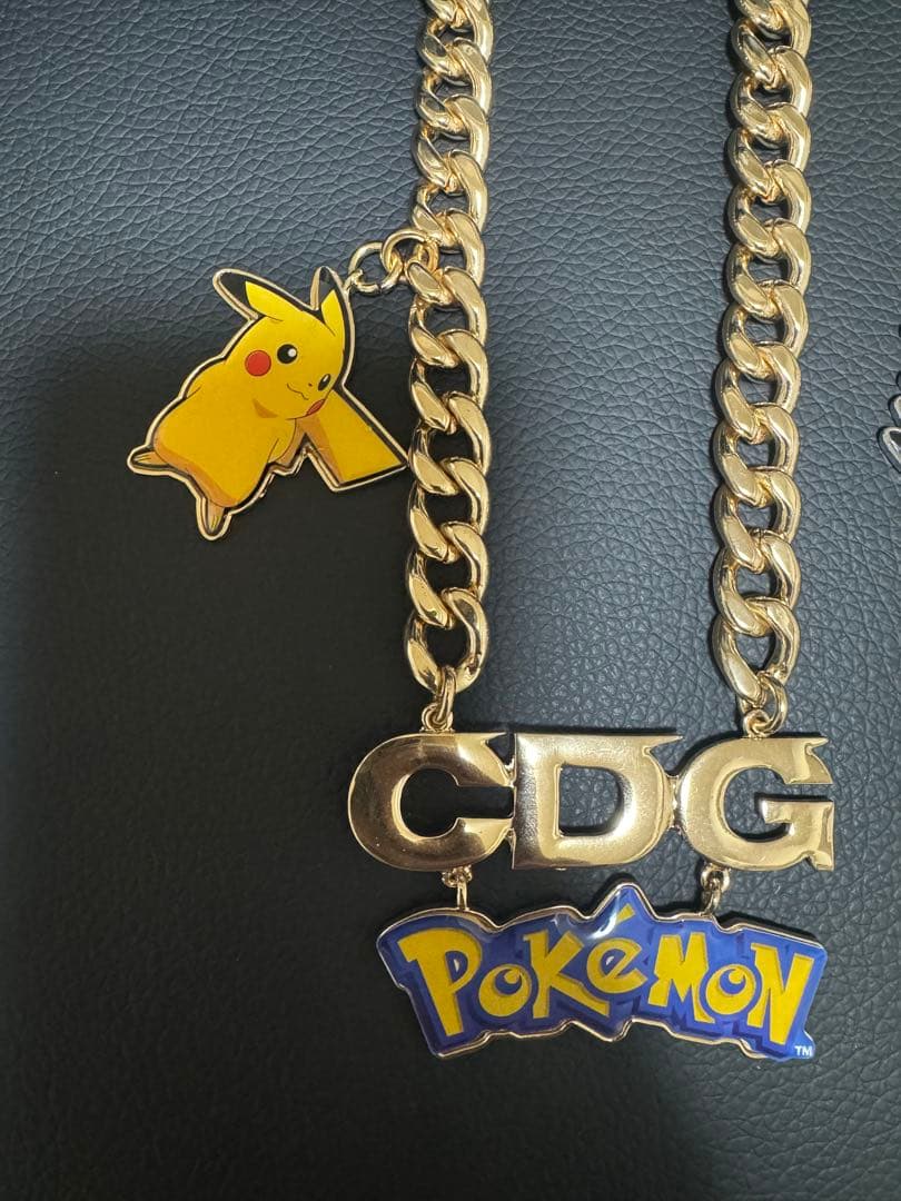 CDG×ポケットモンスター 伊勢丹限定ネックレス シルバー ゴールド