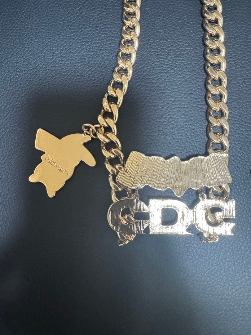 CDG×ポケットモンスター 伊勢丹限定ネックレス シルバー ゴールド