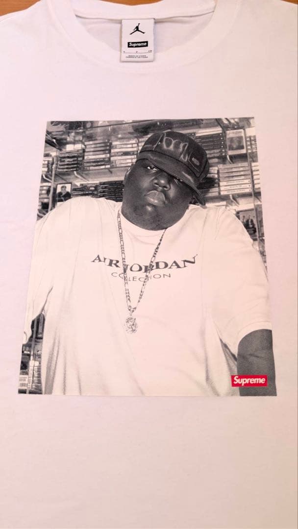 t*a様 Supreme x Jordan Biggie S/S Top \"Wh