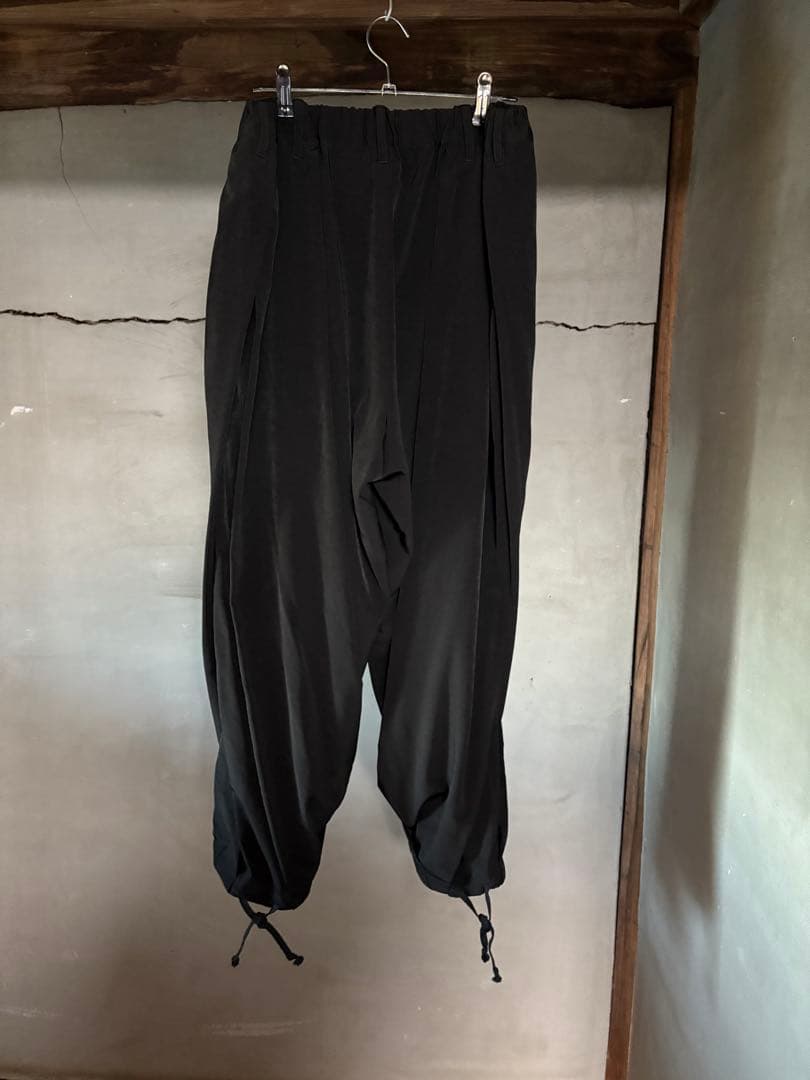 B yohji yamamoto ビー ヨウジヤマモト ドレープパンツ メンズ