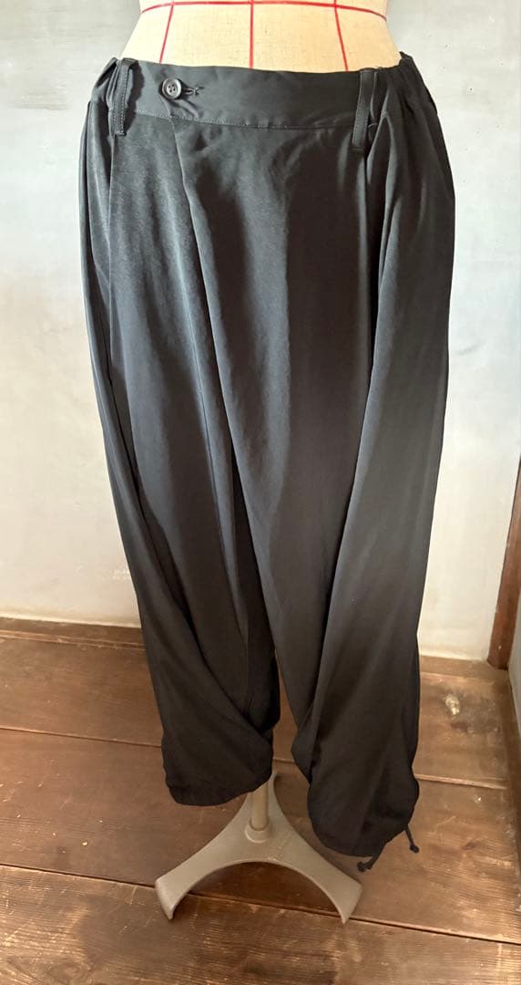 B yohji yamamoto ビー ヨウジヤマモト ドレープパンツ メンズ