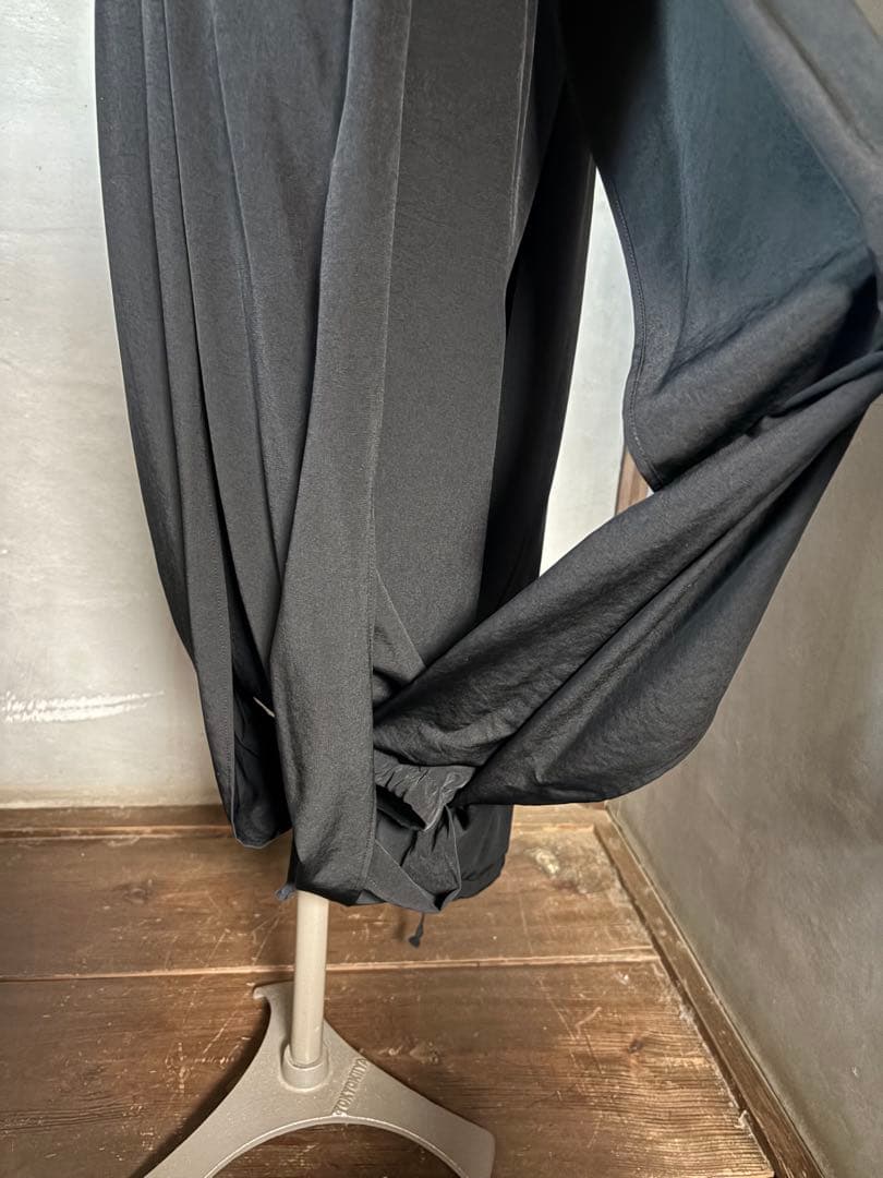 B yohji yamamoto ビー ヨウジヤマモト ドレープパンツ メンズ