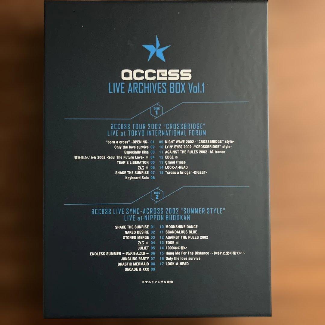 access/LIVE ARCHIVES BOX Vol.1〈完全生産限定盤・…