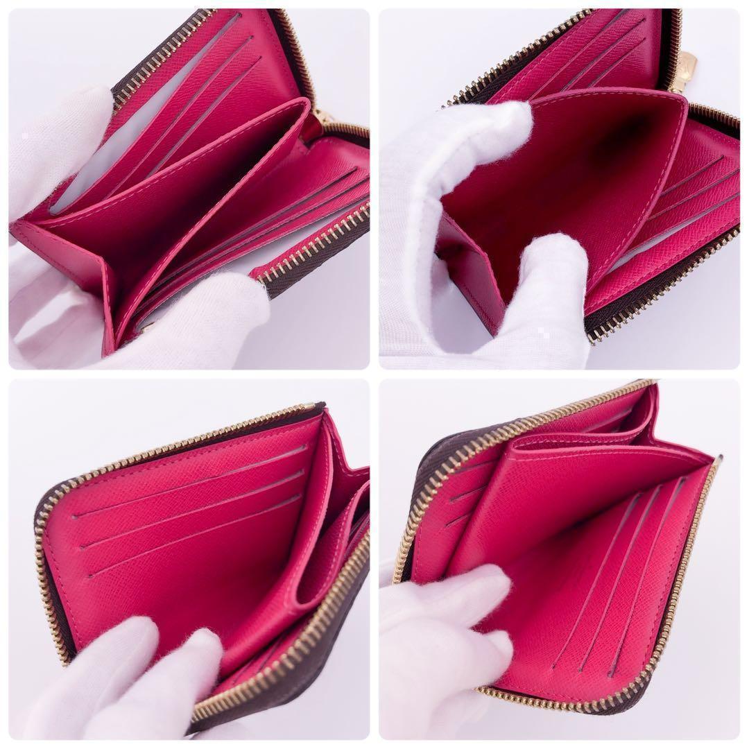 現行品★箱袋付★ルイヴィトン モノグラム ノア コンパクト ミニ 財布 ピンク
