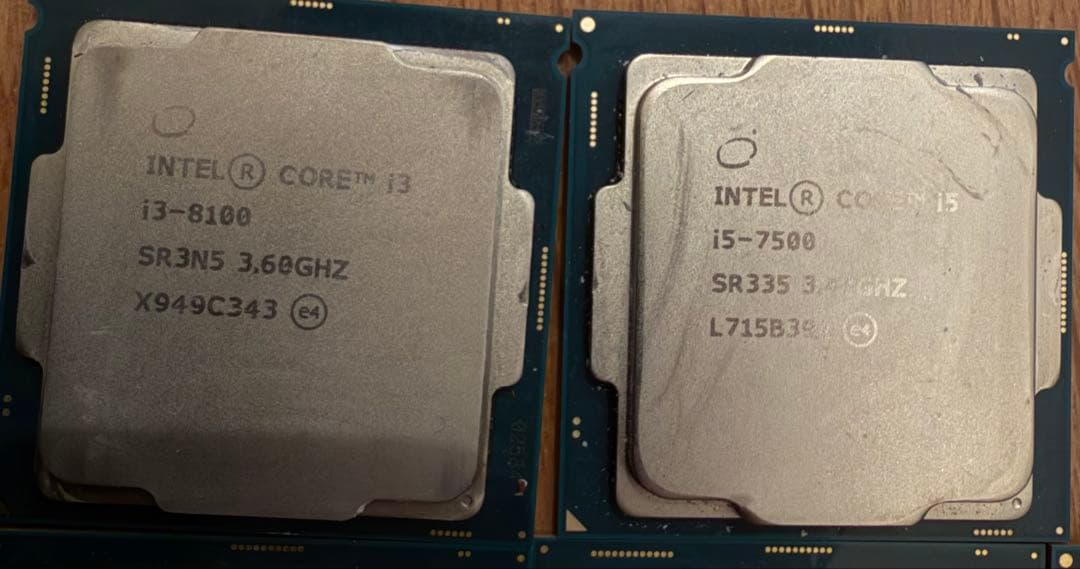 corei3、i 5、i 7（8点)