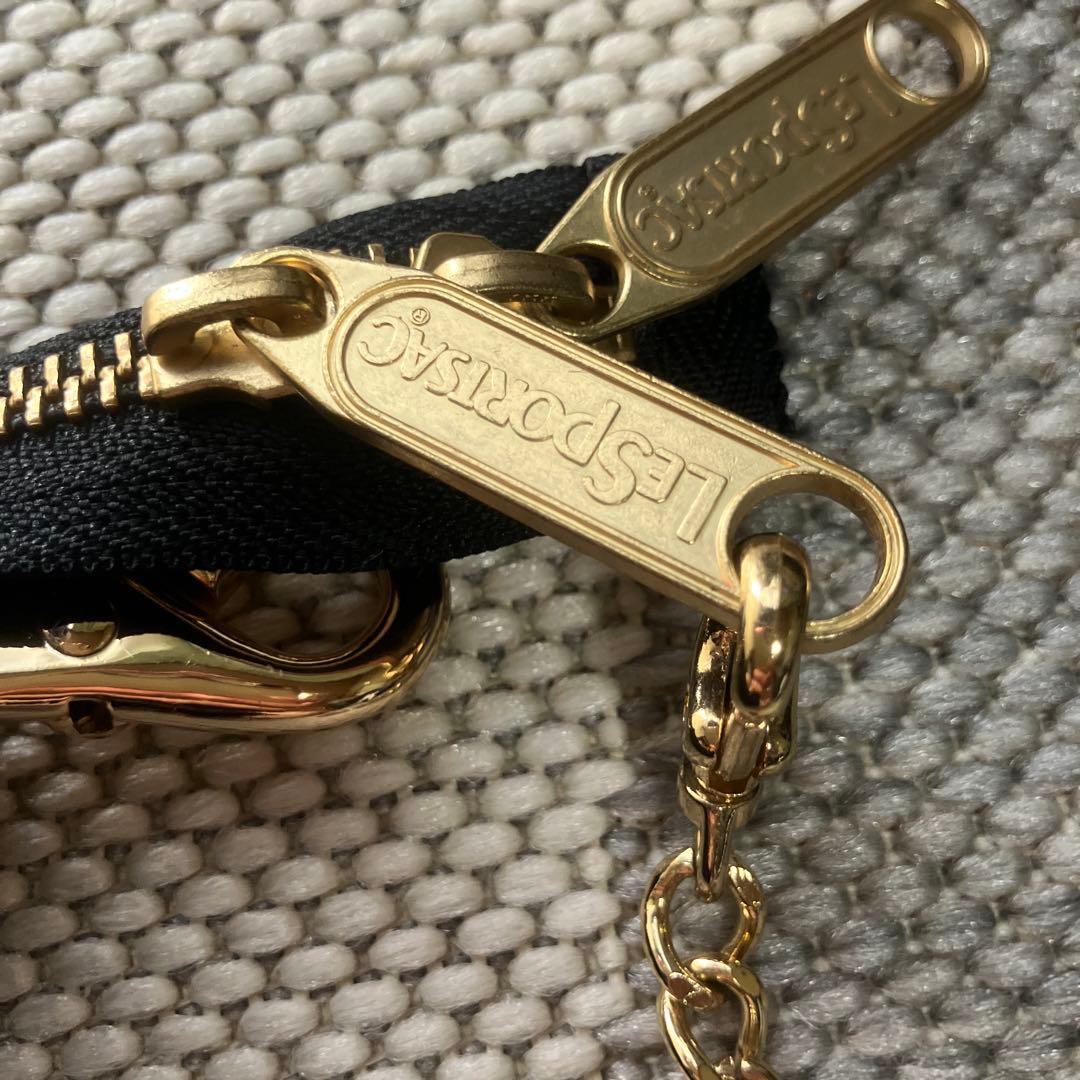レスポ✖️Joyrich ブラック エナメル　キルト　ボストンバッグ