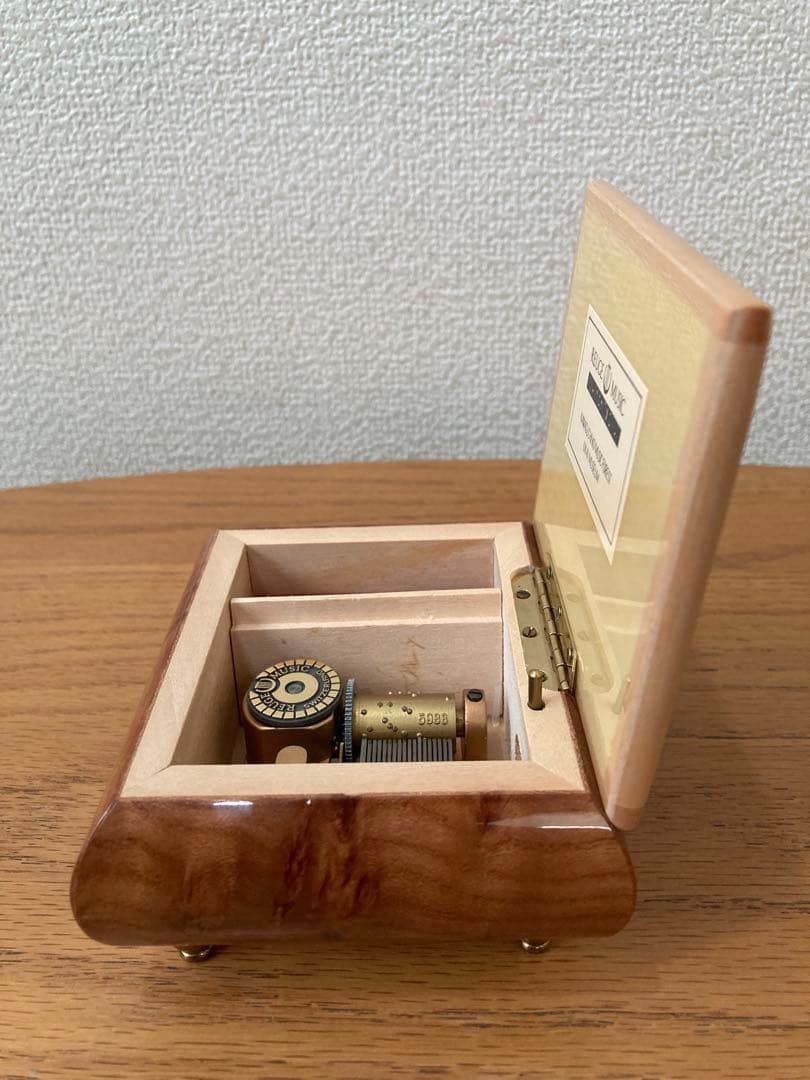 REUGE オルゴール メモリー リングボックス リュージュ