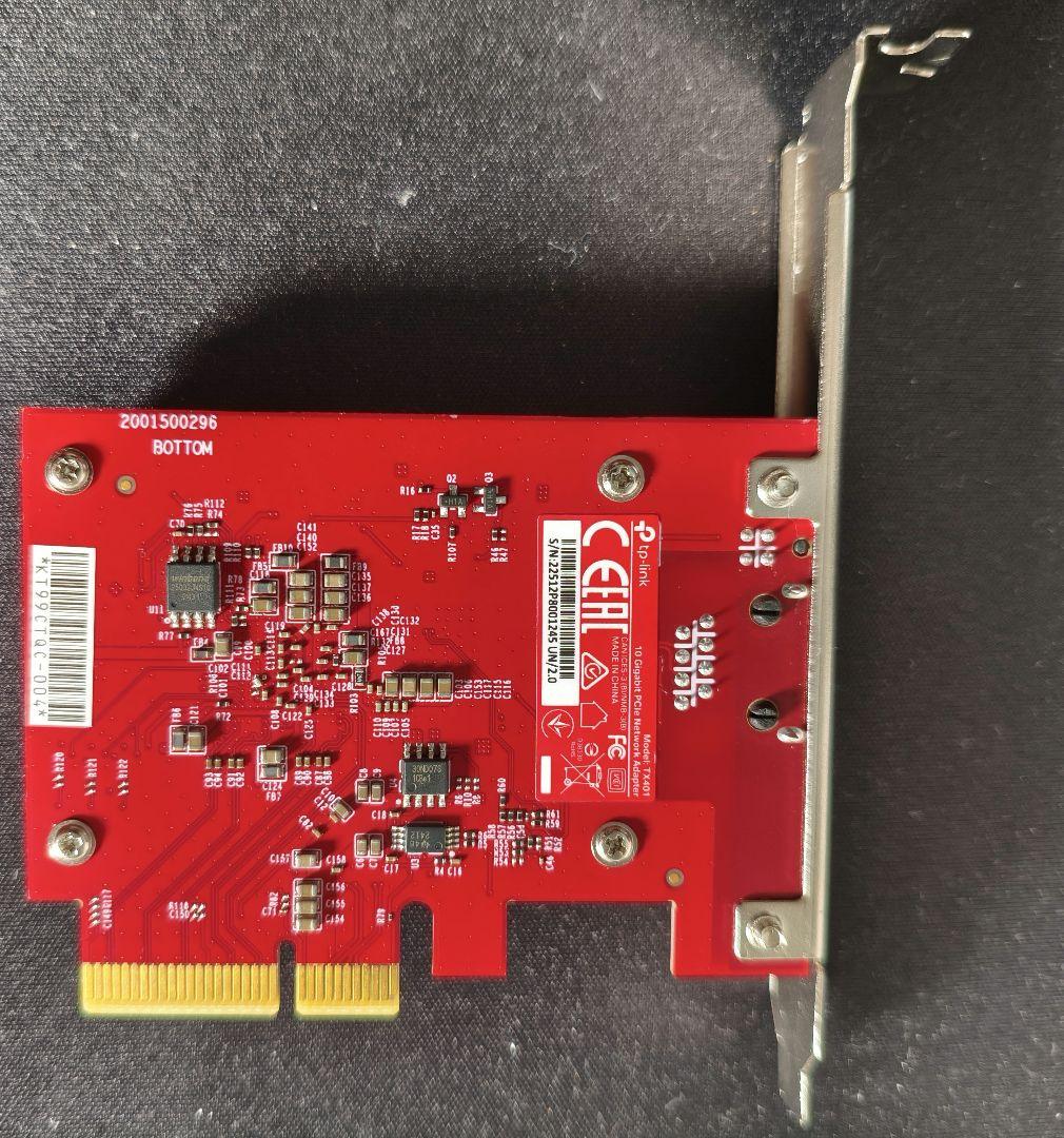 10G LAN拡張カード　tp-link TX401