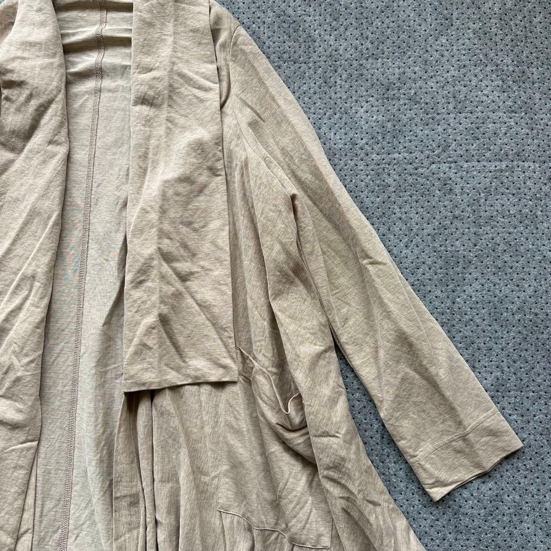美品✨MOYURU　モユル　センソユニコ　変形ロングカーディガン　羽織り