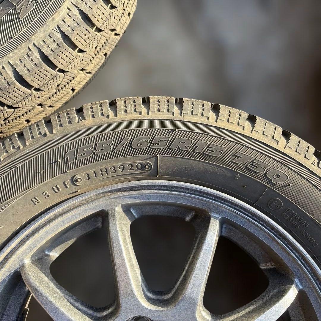 引き取り限定！ TOYO スタッドレスタイヤ　155/65R13