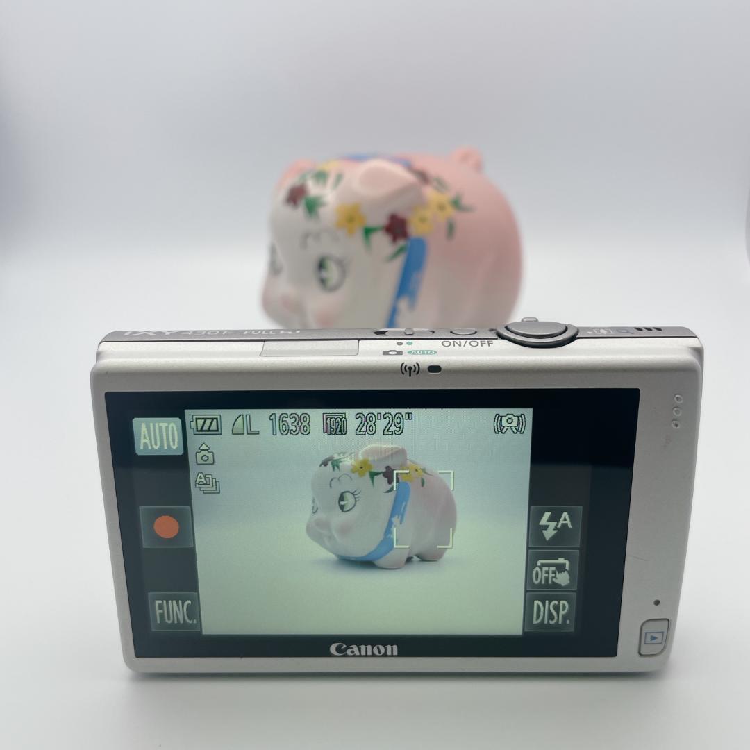 【ほぼ未使用】Canon IXY 430F デジタルカメラ シルバー