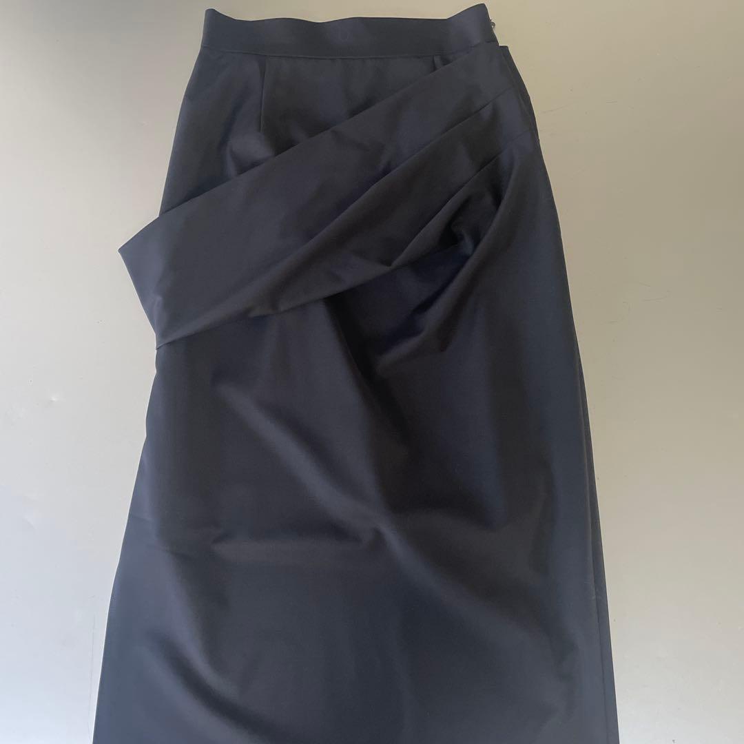 【試着のみ】deres デレスMuse skirt ダークネイビー size1