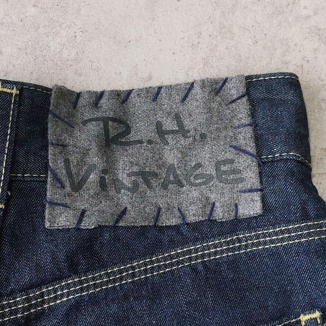 美品 R.H. VINTAGE オーガニックコットンデニム 23 ライトオンス
