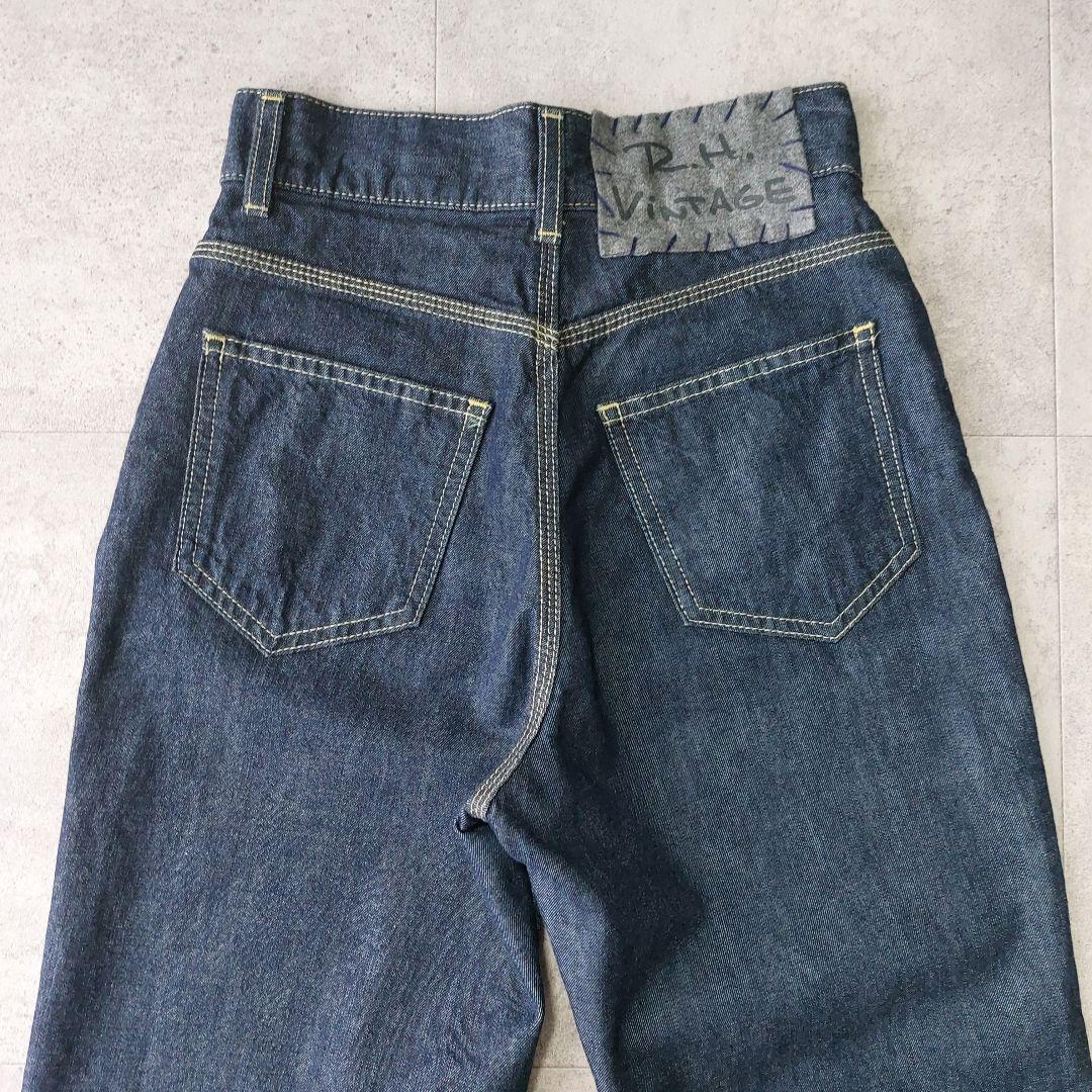 美品 R.H. VINTAGE オーガニックコットンデニム 23 ライトオンス