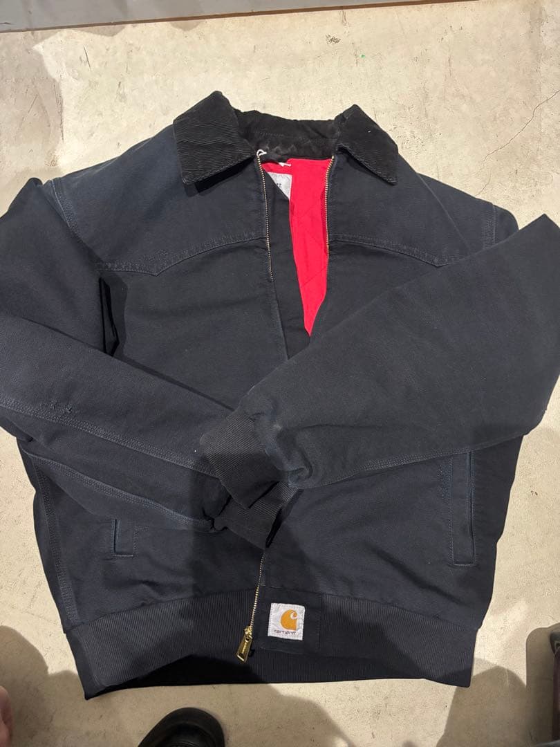 Carhartt Santa Fe Jacket Black S 試着のみ