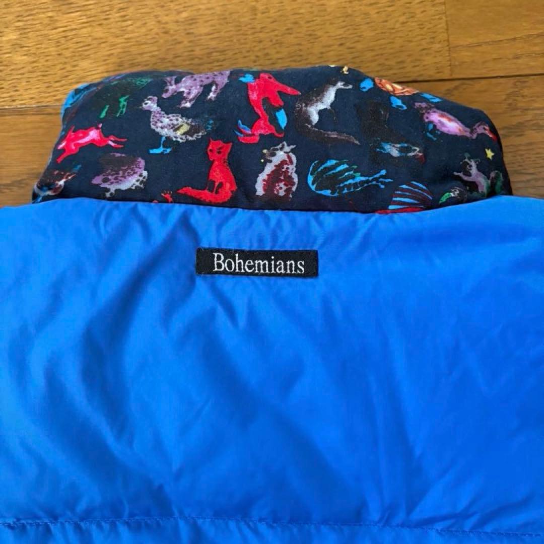 Bohemians ボヘミアンズ リバーシブル　ダウンベスト ユニセックス　動物