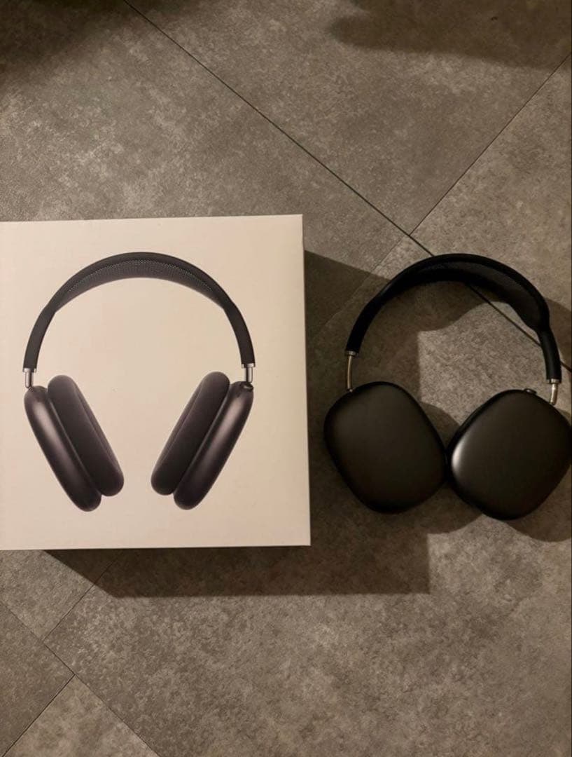 美品　airpods max スペースグレイ