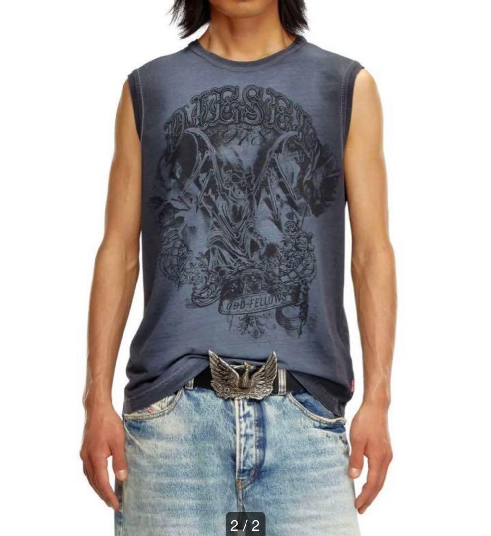 【DIESEL】T-Bisco-Q1 完売品 ディーゼル タンクトップ