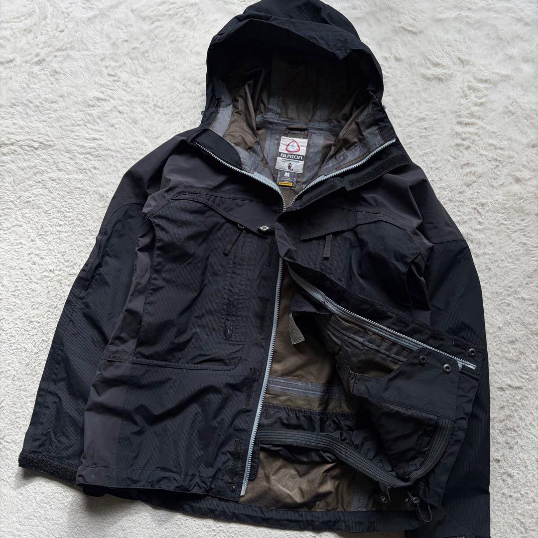 【美品】BURTON スノボ・スキーウェア セットアップ ゴアテックス AK 黒