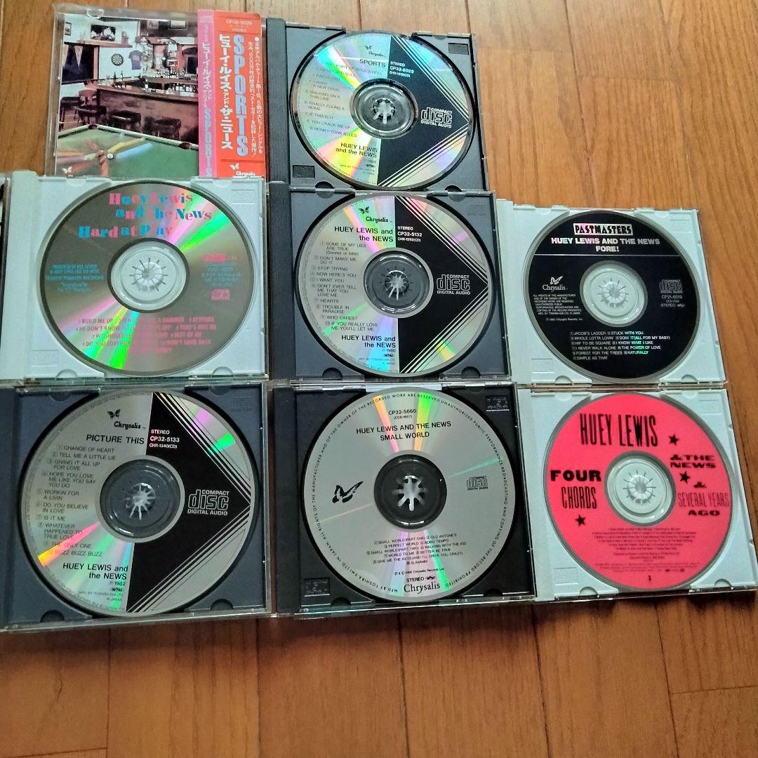 ヒューイ・ルイス・アンド・ザ・ニュース CD album アルバム 7枚