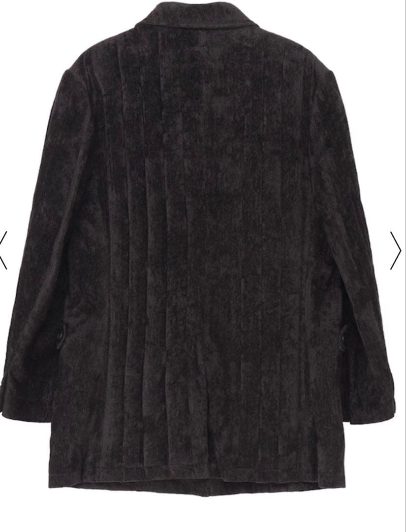 ヨウジヤマモトプールオム 25AW LOOK3 ベルベットJKT