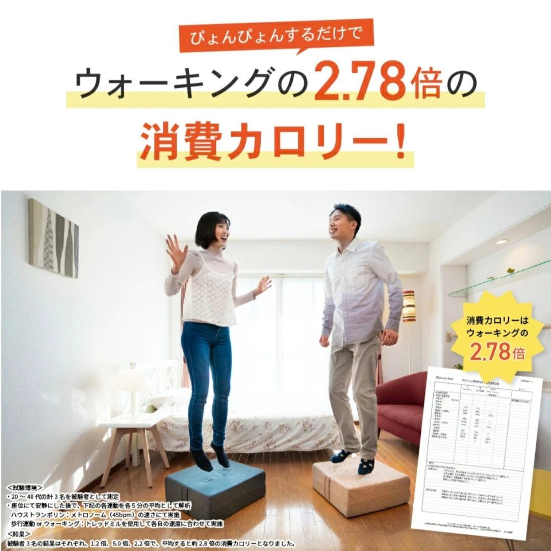 ゆかぴょん　トランポリン　トランポリンクッション　ダイエット　エクササイズ　静音
